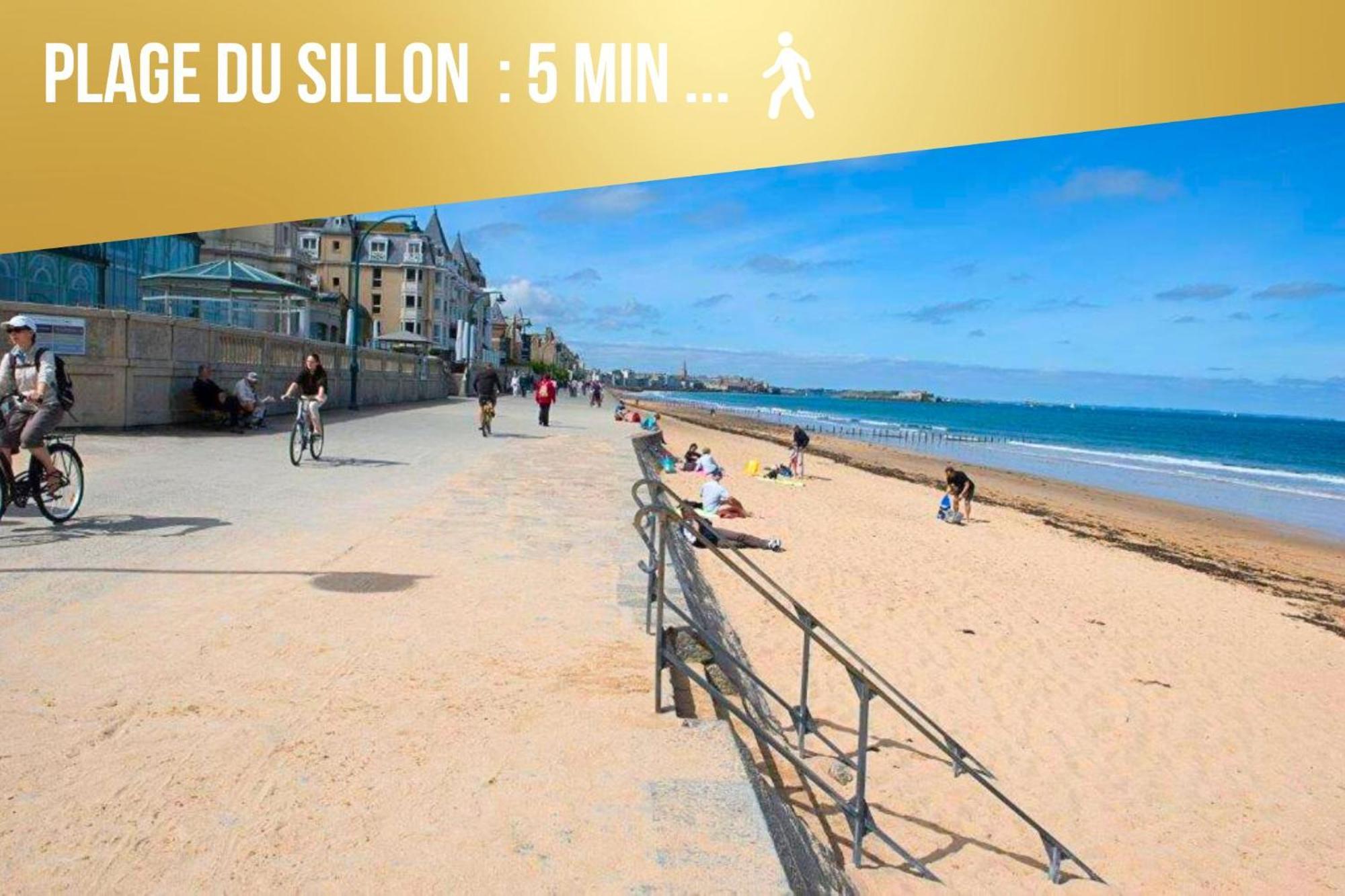 Allen - 2Min De La Plage Du Sillon Et Intra Saint-Malo Zewnętrze zdjęcie